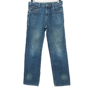 Calvin Klein Jeans Straight Leg Boys Size 18 W31xL31.5 Dark Wash Denim Mid Rise - Picture 1 of 10