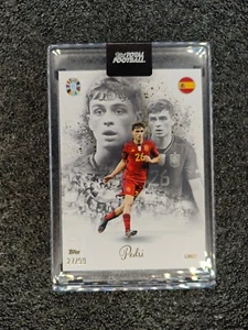 2023-24 Topps Total Football UEFA UCL Pedri 27/99 Limited Edition - Bild 1 von 2