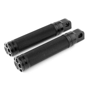 Motor Alu Male Mount Front Rear Footpegs Footrests Pedal For Harley XL1200N BLK - Picture 1 of 8