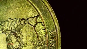 2011-P UNC ERROR ATB GETTYSBURG QUARTER DIE CHIP "CRACKHOUSE" 25-104 - Picture 1 of 3