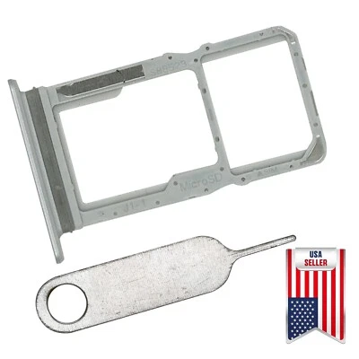 Bandeja SIM MICRO SD para soporte de tarjeta OEM + PIN para T-MOBILE REVVL 7 5G TMRV075G Foto 1 de 4