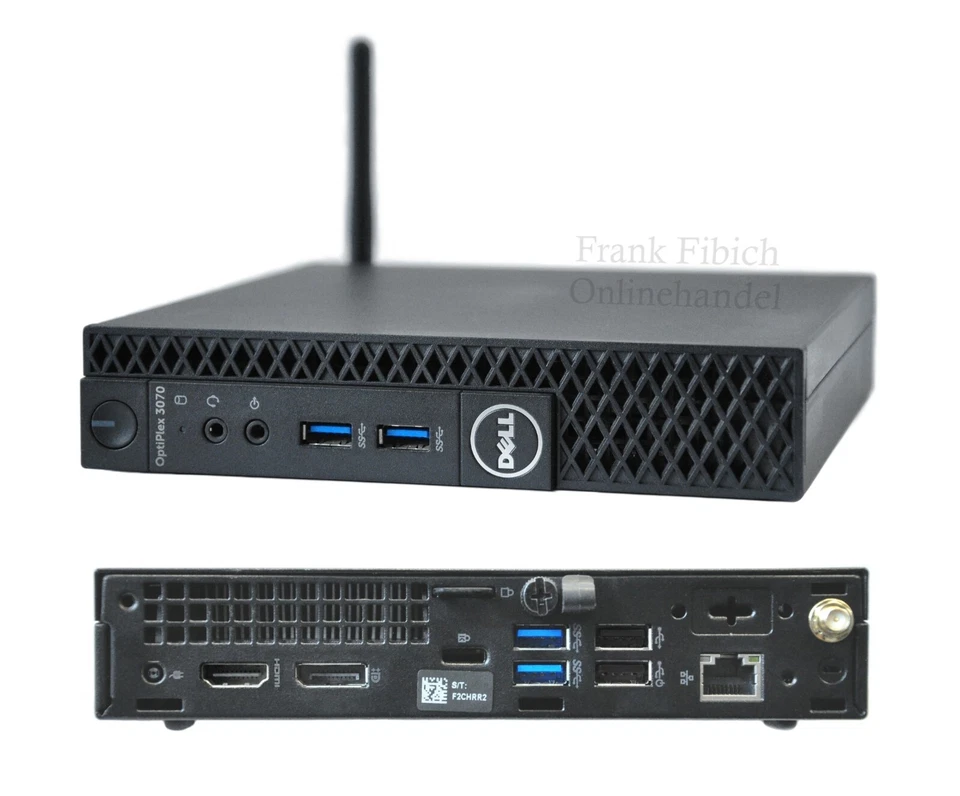 Mini PC Dell OptiPlex 3070 Micro NVMe SSD i3 i5 i7  8/16/32GB RAM  WLAN  Win Pro - Bild 1 von 1