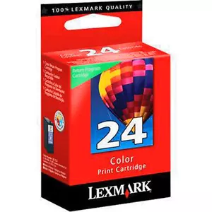 Lexmark 24 18C1524 (#24) Color Genuine Ink Cartridge New For X3430 X3530 X3550 - Picture 1 of 1