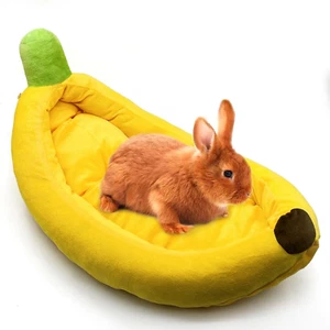 Bunny Bed,Rabbit Bed,Thick&Soft with Removable Mat,Machine Washable Guinea Pig C - Picture 1 of 12