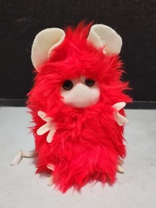 1974 Dakin Plush BIG RED FURRY MOUSE Pillow Pets 6" - Picture 1 of 6