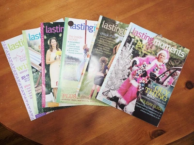 Lasting Moments Creative Memories Magazines Lot of 6 - 2006 CM Scrapbooking - Image 1 of 4