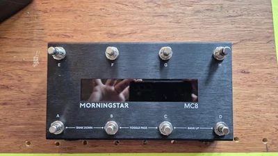 Morningstar MC8 Midi Controller with X3 Omniport Relay Switchers Carbon - Image 1 of 4