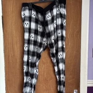 George Size 20-22 Black Koala Bear Print Pajama Bottoms - Picture 1 of 7