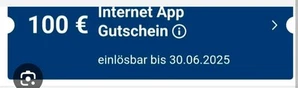 🚀 CHECK24 100€ Internet App Gutschein Code DSL Kabel Vertrag⭐⭐⭐⭐⭐ - Bild 1 von 1