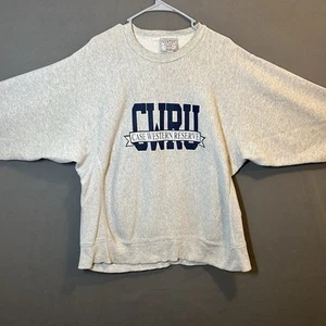 Vintage Case Western Reserve U. Santee Reverse Weave Sweatshirt Erwachsene XL grau Santee - Bild 1 von 17