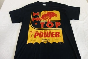 ZZ Top T Shirt Band Medium Single Sided Rock N Roll Power - Picture 1 of 2