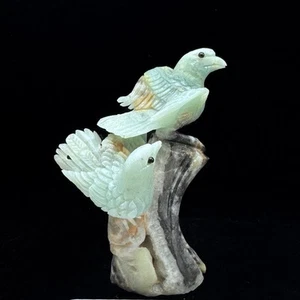 Cristal de cuarzo natural pájaro tallado a mano. Energía curativa. Vitalidad. Regalo único. - Imagen 1 de 11
