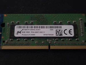 Micron MTA8ATF1G64HZ-2G3E1 8GB 260-Pin Laptop Memory - Picture 1 of 3