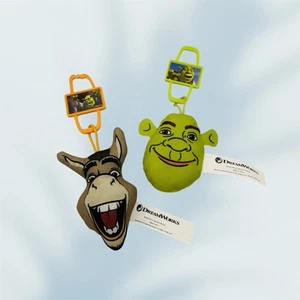Burger King DreamWorks Shrek & Donkey Schlüsselanhänger Clip Sammlerstück - Bild 1 von 10