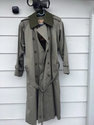 Gabardina Burberry's of London XL para hombre doble botonadura vintage Burberry Foto 1 de 4