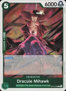 Dracule Mihawk OP10-029 R Foil One Piece Royal Blood NM/M - Picture 1 of 2