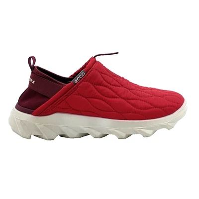 Mujer 38 7-7.5 Ecco MX Zapatillas Rojo 82028300466 Parte Superior Baja Sin Cordones Mocasines Acolchados Foto 1 de 4