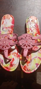 Zapatos para mujer Sam Edelman 7 sandalia rosa circo - Imagen 1 de 3