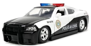 JADA TOYS, DODGE Charger Police 2006 FAST & FURIOUS, échelle 1/24, JAD33665 - Picture 1 of 5
