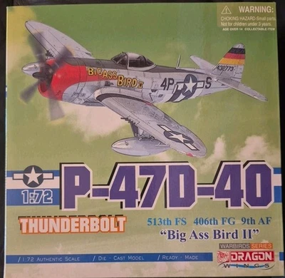 Dragon Wings Warbirds P-47D -40 Thunderbolt "Big Ass Bird II"  item:50303 1:72 - Image 1 of 4