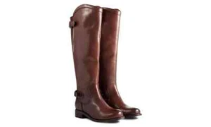 Nuevas Botas para Mujer Redfoot Marrón Estilo de Montar Cuero UK 7 - Imagen 1 de 3