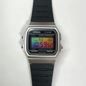 Casio F91W Classic Resin Strap Digital Waterproof Sport Watch ・Casio MOD - Bild 1 von 3