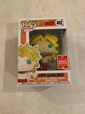 Super Saiyan Broly SDCC 2018 EXCLUSIVE FUNKO Pop Vinyl Figure *NEW* RARE SALE! - Изображение 1 из 4