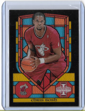 2013-14 Panini Innovation Stained Glass Gold Chris Bosh #42