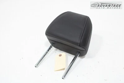 Honda Insight 2019-2022 asiento delantero izquierdo lado del conductor reposacabezas cuero negro OEM Foto 1 de 4
