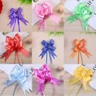 10 Pcs Solid Color Ribbon Pull Bow Gift Wrapping Pull Bow Knot  New