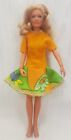 1978 Kenner Darci Cover Fashion Doll Blonde 12.5"T Flower Power Dress Vtg