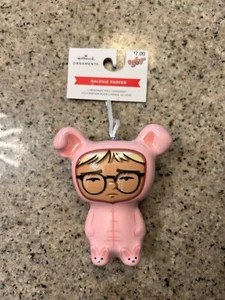 A CHRISTMAS STORY RALPHIE IN BUNNY SUIT SHATTERPROOF HALLMARK ORNAMENT - Picture 1 of 1