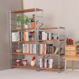 1:12 Scale Miniatures Dollhouse Iron Bookshelf Storage Rack Kitchen Accessory - Picture 1 of 28