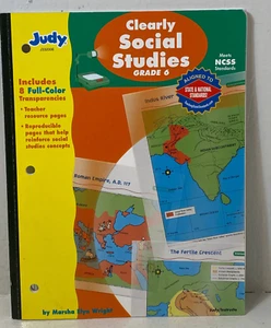 Clearly Social Studies (6th Grade 6) Teacher resource,NCSS Standards,lessons - Picture 1 of 4