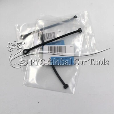 2X Straight  Oil Gas Fuel Tank Cap Cover rope For Porsche Cayenne Macan Panamera - Image 1 of 4