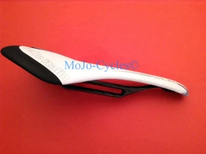 Selle Italia SLR Monolink Flow Carbon Orbea White saddle New - Picture 1 of 3