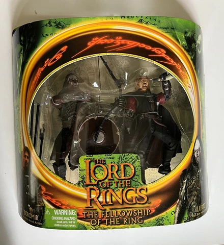 Lord of the Rings Boromir & Lurtz Action Figures Set 2001 ToyBiz Cover