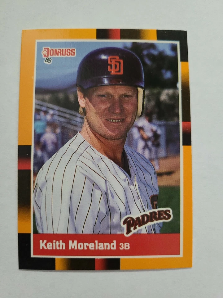 KEITH MORELAND 1988 DONRUSS BASEBALL'S BEST BASEBALL CARD # 266 E0179 - Image 1 of 1