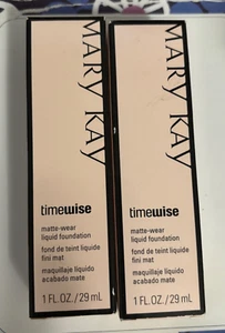 NIB Mary Kay  (2) Timewise IVORY 2 Matte Wear Liquid Foundation DISCONTINUED - Picture 1 of 4