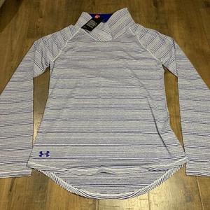 Under Armour Women's Zinger Pullover Long Sleeve Top 1317157 400 Size Medium - Picture 1 of 4