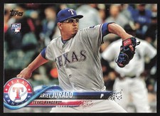 2018 Topps Update Ariel Jurado RC #US124 Texas Rangers