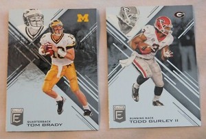 2017 Panini Elite Football Card Pick one
