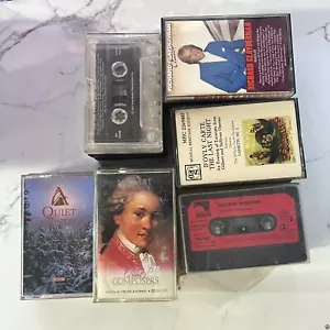 Cassettes Lot of 18 - VTG mixed 80s 90s Classical Symphony Christmas Audio Tape - Picture 1 of 20