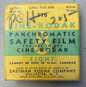 Vintage Cine-Kodak Panchromatic Safety Film 8 - Mai 1943 - GEBRAUCHT - Bild 1 von 3