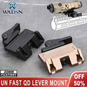 WADSN Metal RAXi Fast QD Lever Base MAWL-C1 Laser UN Offset Mount Fit 20mm Rail 