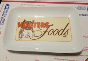 Hooters Foods Inc Porcelain Tray Serving Dish 9 x 6 - Picture 1 of 1