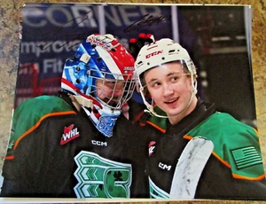 DAWSON COWAN & COHEN HARRIS DUAL SIGNED 8X10 MATTE PHOTO SPOKANE CHIEFS - Picture 1 of 3