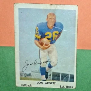 1959 JON ARNETT Los Angeles L.A. Rams #7 Bell Brand Potato Chips scarce - Picture 1 of 2