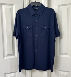 Abrigo delantero de manga corta de Murano para hombre, talla L - Imagen 1 de 6