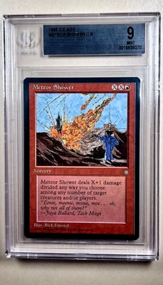 1995 MTG Magic the Gathering Ice Age Meteor Shower BGS 9 POP 4 *Only 1 Higher* - Image 1 of 4